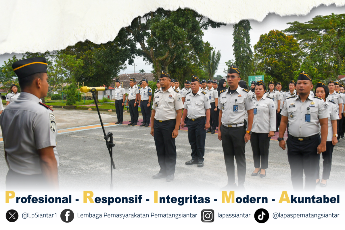 Enam Pegawai Lapas Siantar Terima Kenaikan Pangkat, Bukti Apresiasi atas Dedikasi dan Pengabdian